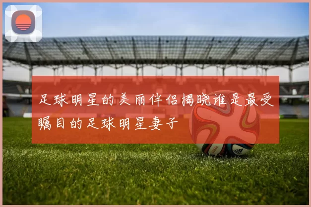足球明星的美丽伴侣揭晓谁是最受瞩目的足球明星妻子