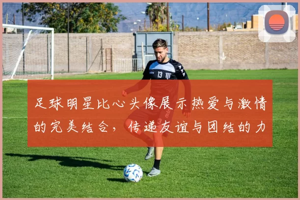 足球明星比心头像展示热爱与激情的完美结合，传递友谊与团结的力量