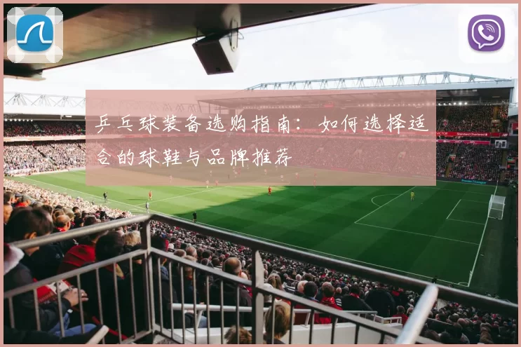 乒乓球装备选购指南：如何选择适合的球鞋与品牌推荐